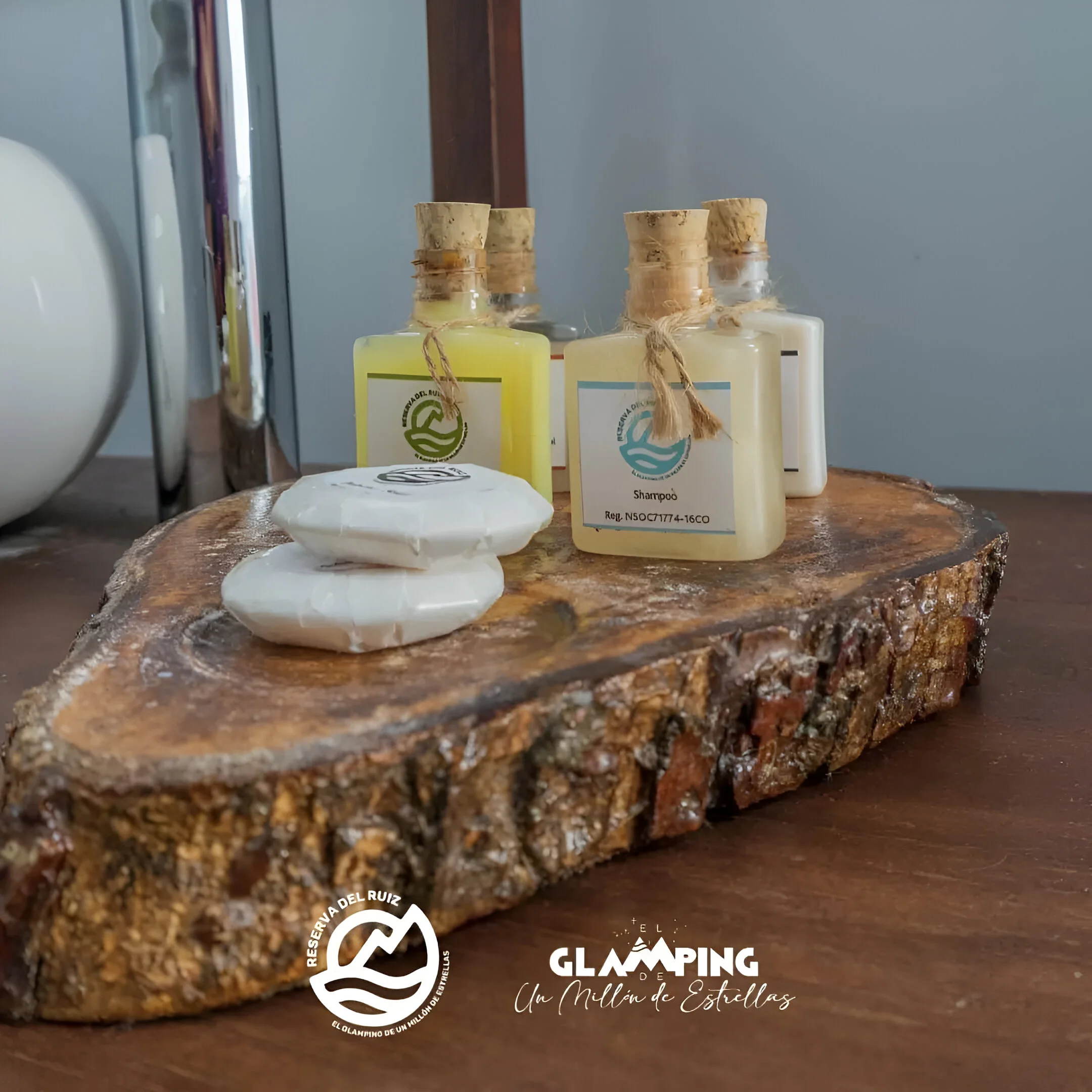 Detalles glamping, Reserva del Ruiz