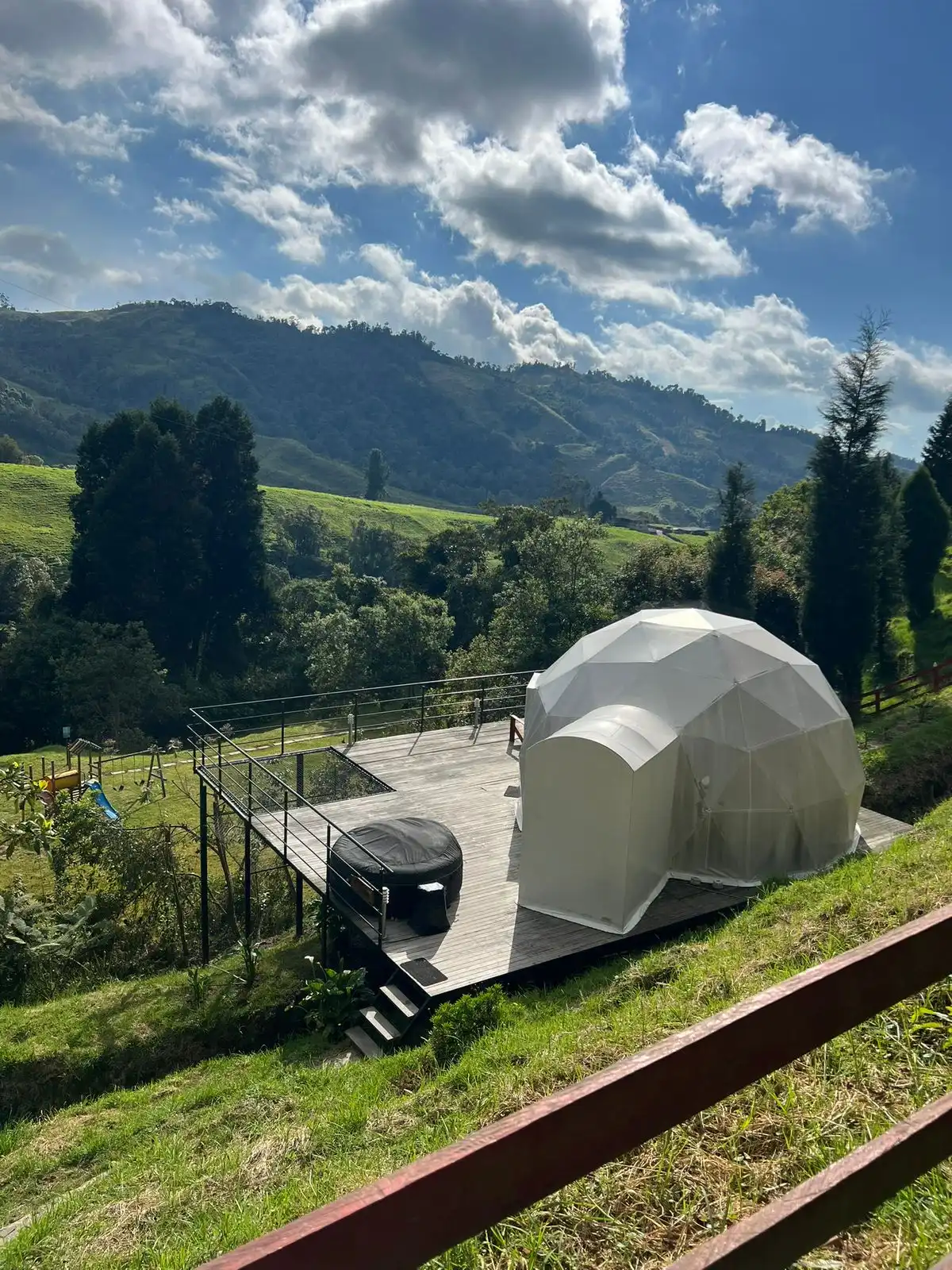 Glamping pareja experiencia, Reserva del Ruiz